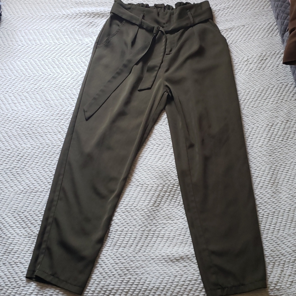 Army Green Trousers